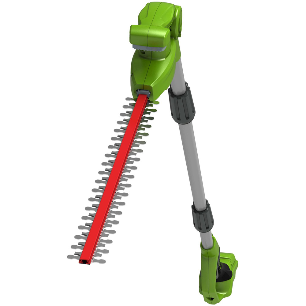 Greenworks 51cm 24V CordLess Long Reach Hedge Trimmer (Tools Only) Image 1