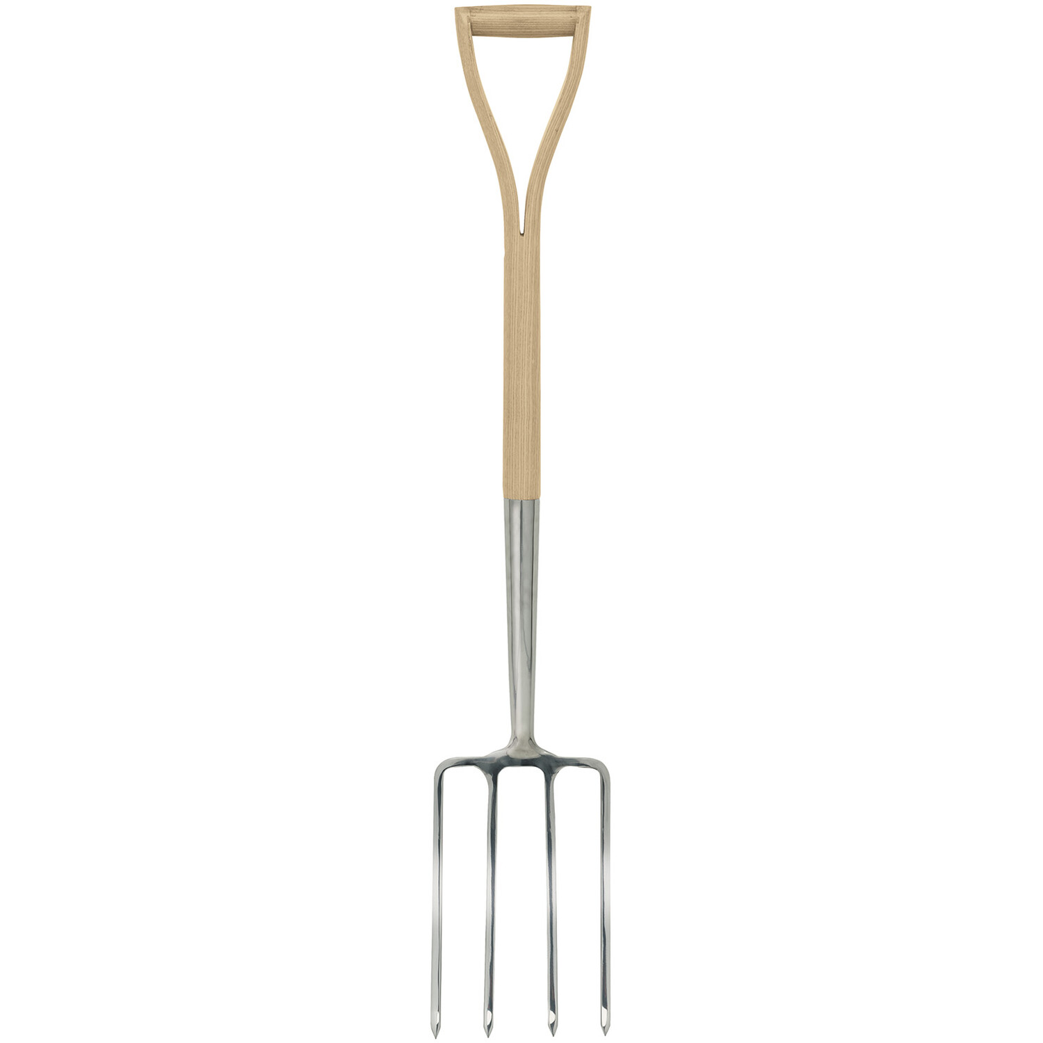 Draper Stainless Steel Digging Fork With Ash Handle Image 1
