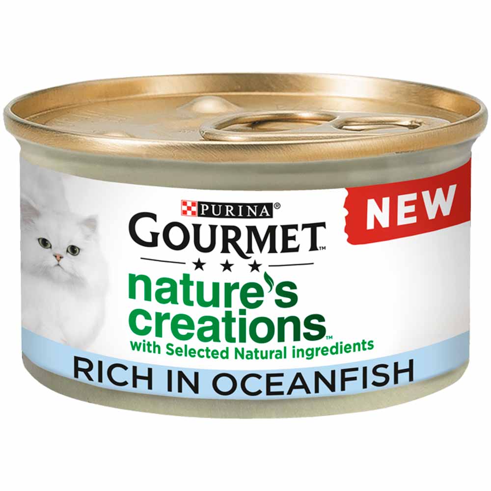 Gourmet Natures Creations Cat Food Fish 85g Image 1