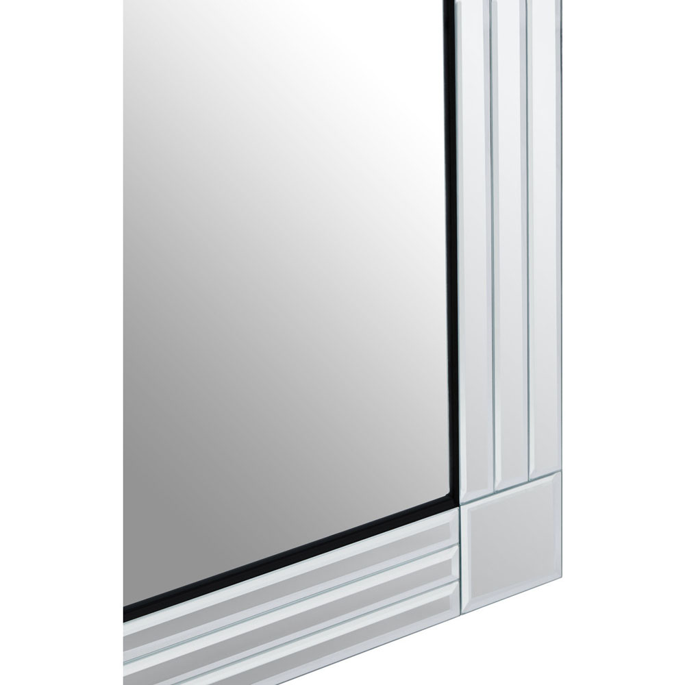 Premier Housewares Sana Rectangular Linear Wall Mirror Image 4