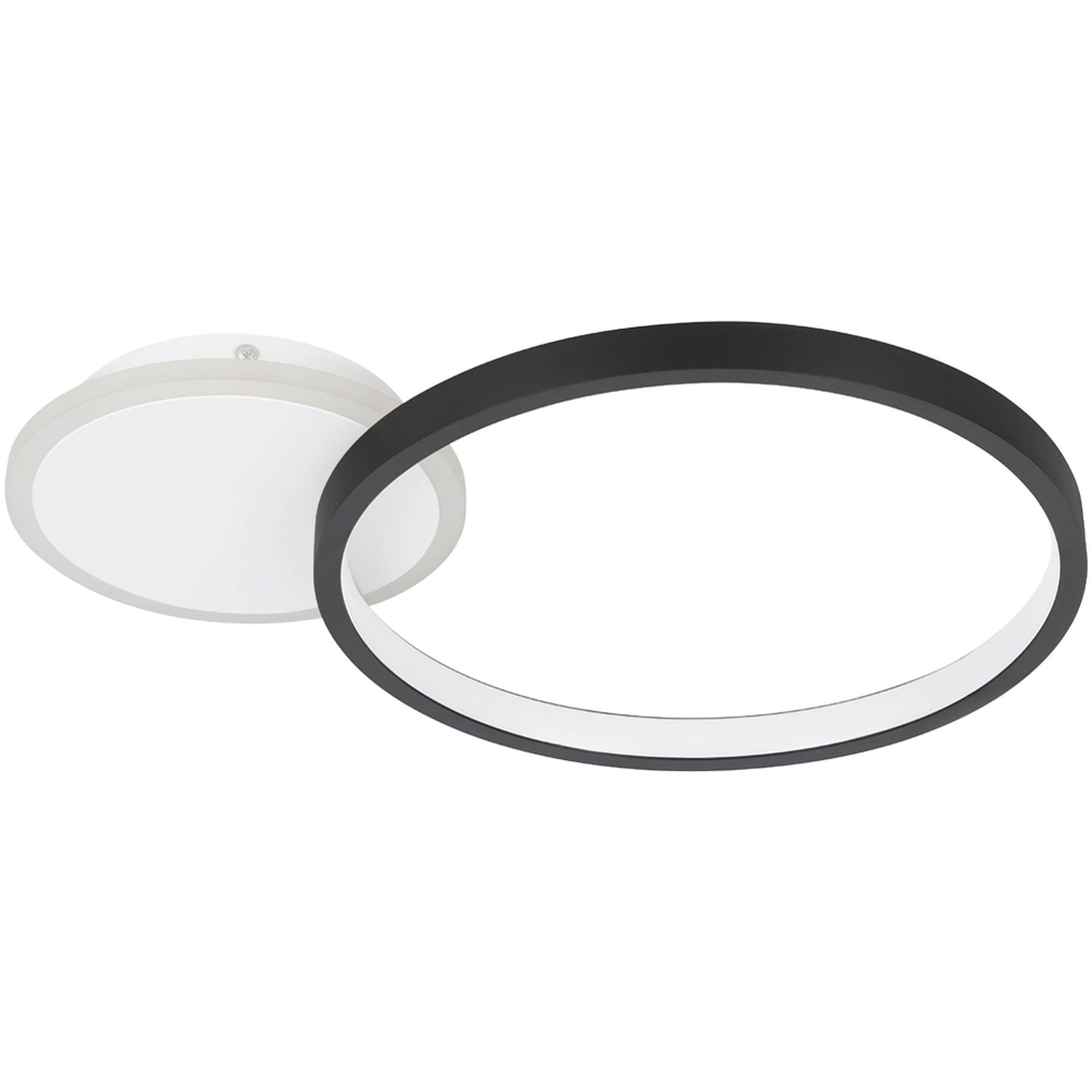 Gafares LED Black and White Flush Light Image 1