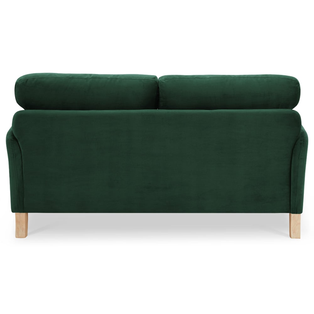 Home Detail Regent 2 Seater Dark Green Velvet Sofa Image 5