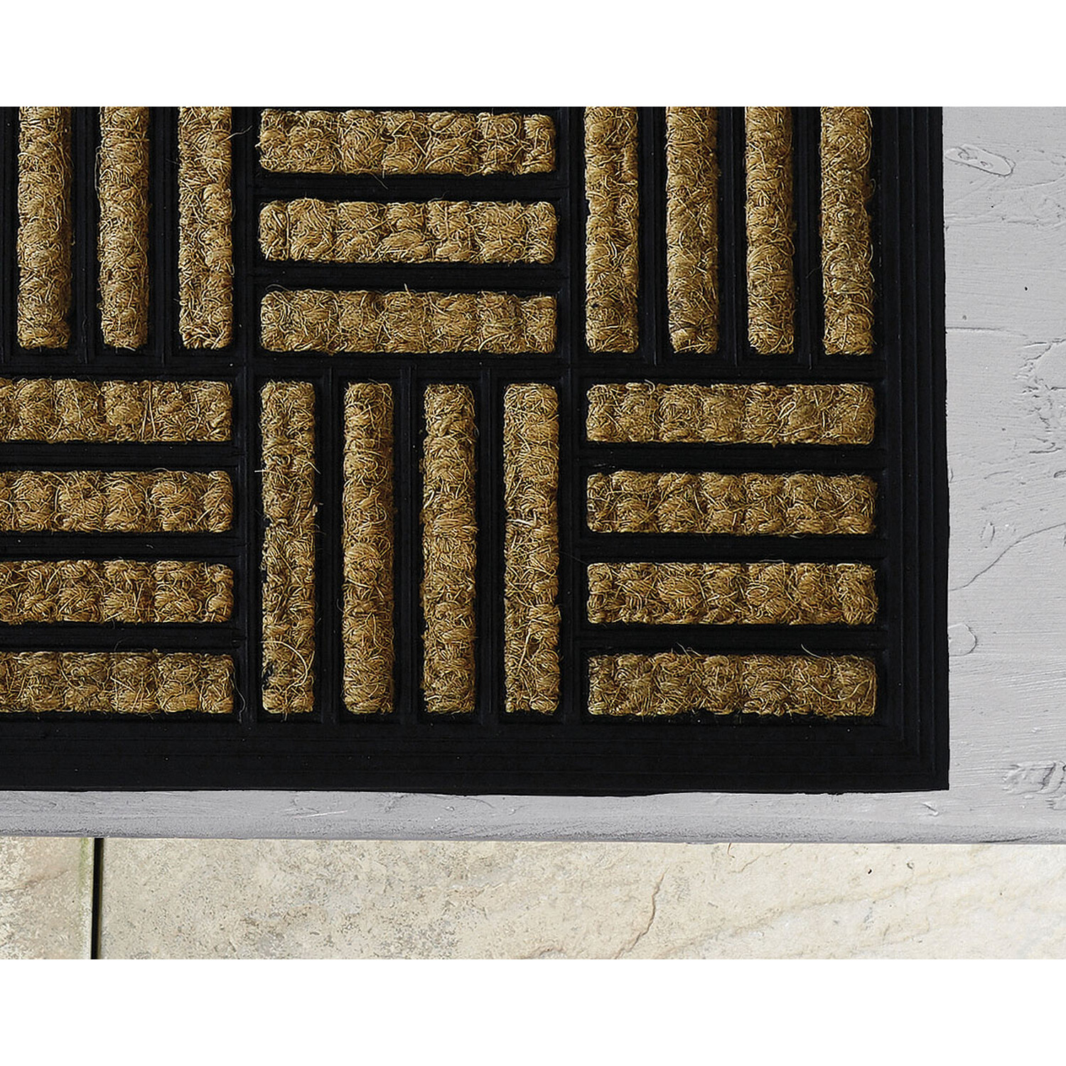 Gloucester Brown Coir Doormat 60 x 40cm Image 2