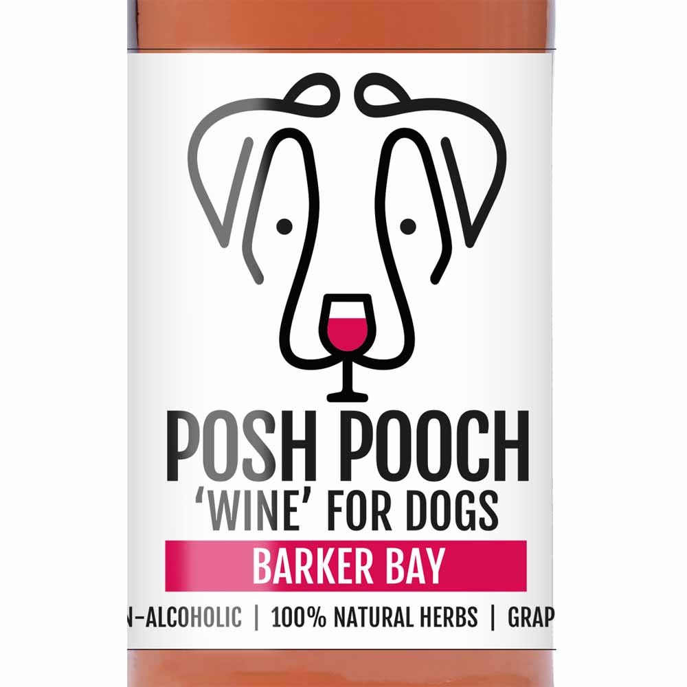 Woof & Brew Posh Pooch Dog Wine 2 x 250ml Image 3