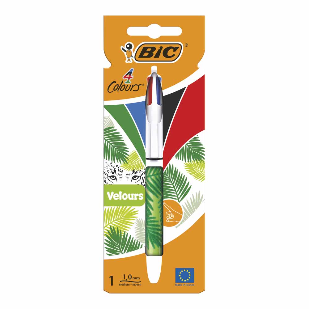 Bic Velvet 4 Colour Pen Image
