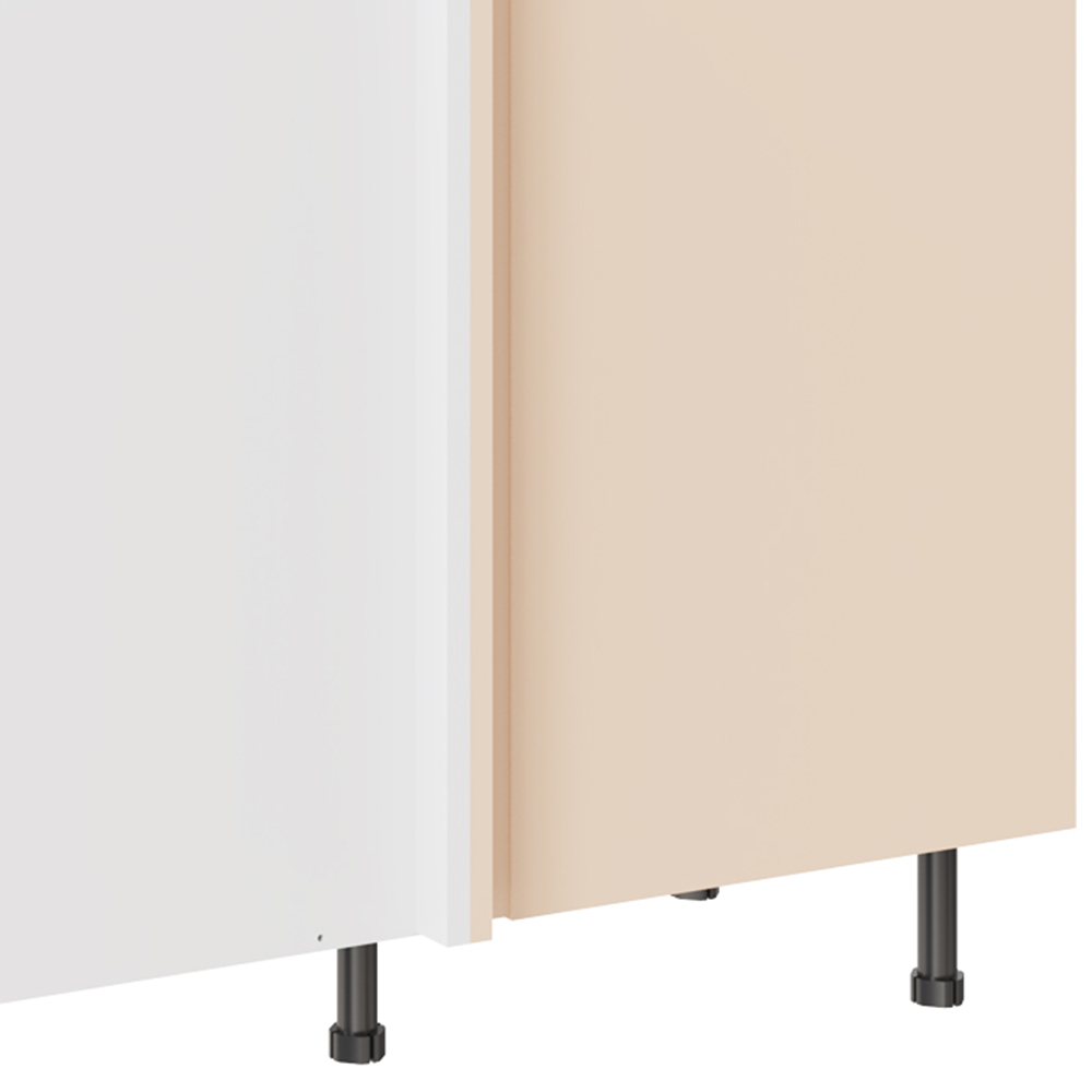 Kitchen Kit Slab Supermatt Cashmere Drawerline Base Cabinet 1000mm Image 3