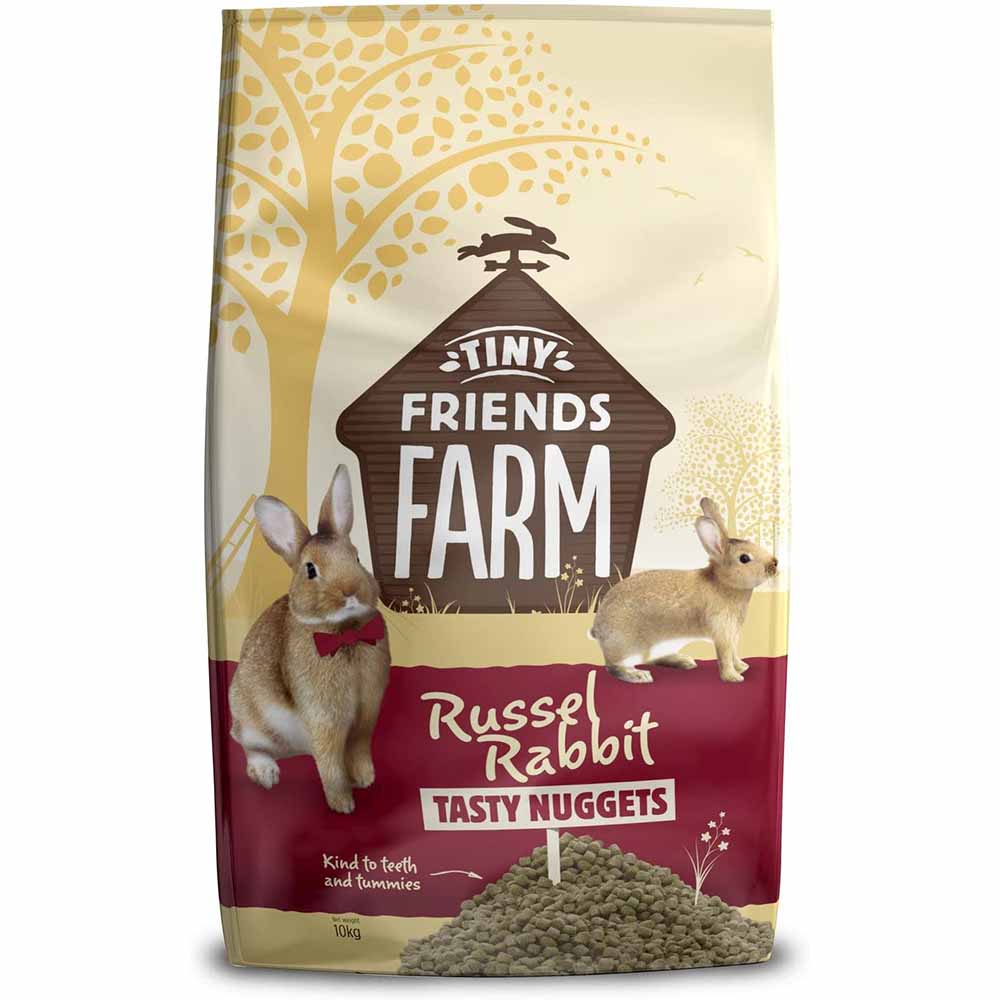 Tiny Friends Farm Russel Rabbit Tasty Nuggets 10kg Image
