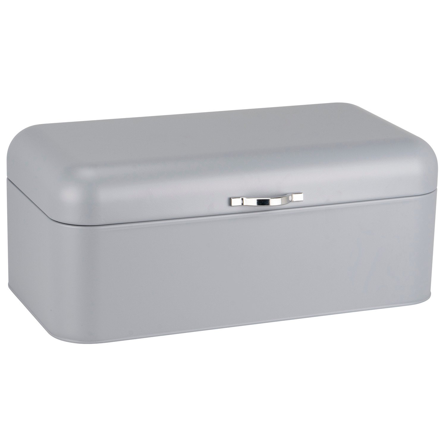 Brooklyn Grey Metal Bread Bin Image 2