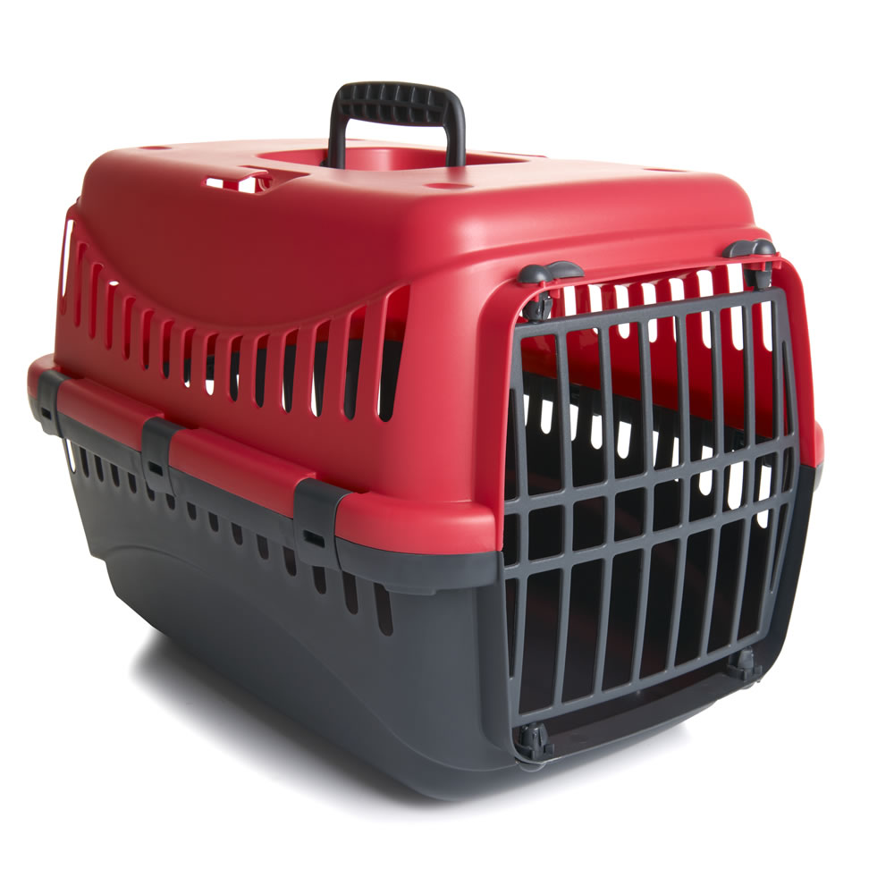 Single Wilko Small Pet Carrier in Assorted styles Image 4
