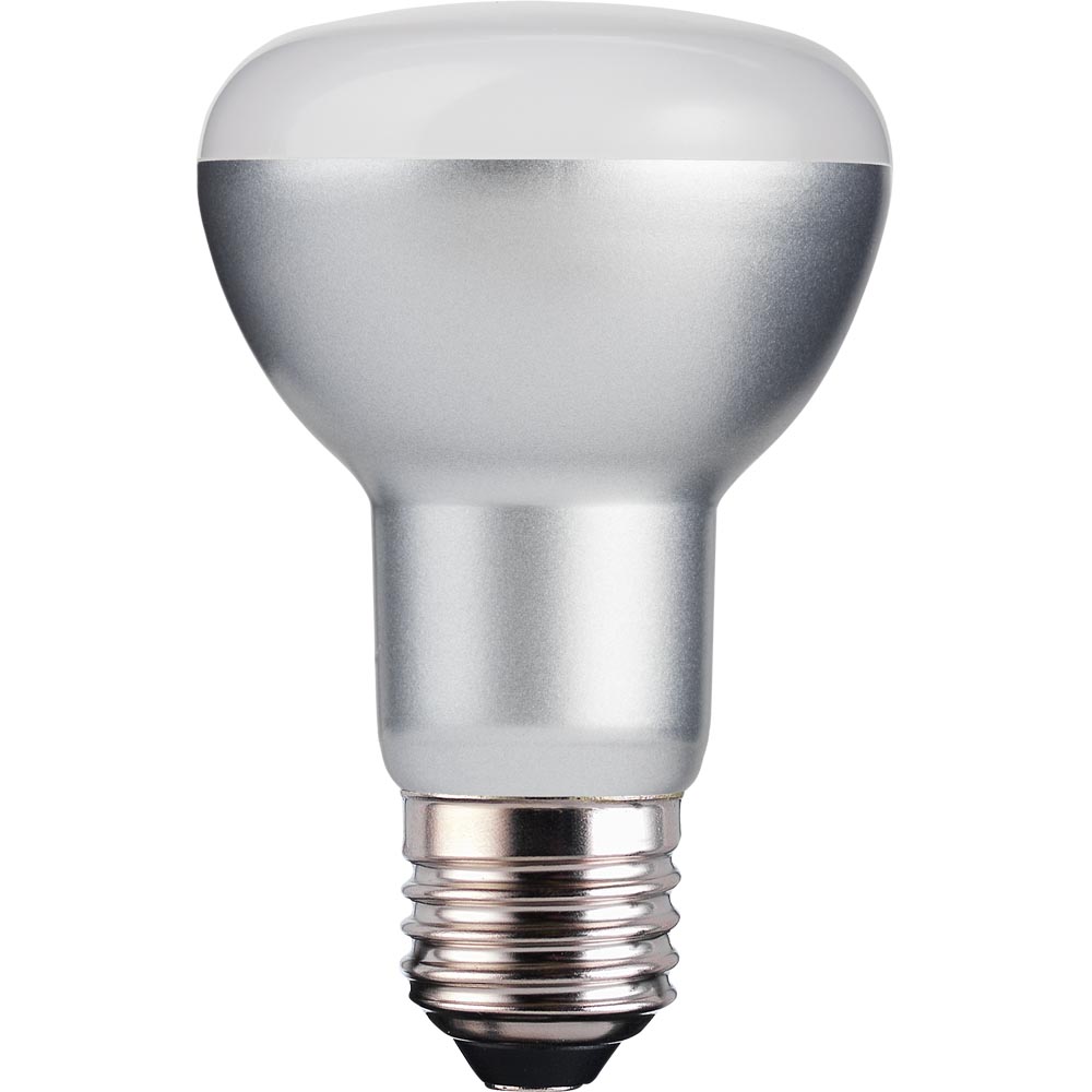 Wilko 1 pack Screw E27/ES LED 6W 450 Lumens White R63 Spotlight Bulb Image 2