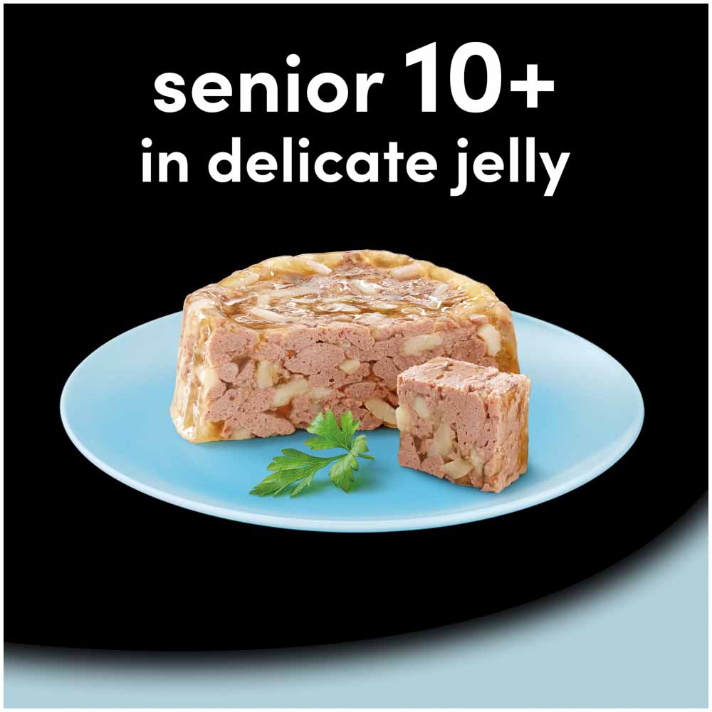 Cesar Meat in Delicate Jelly Senior Wet Dog Food Trays 150g Case of 4 x 4 Pack Image 9