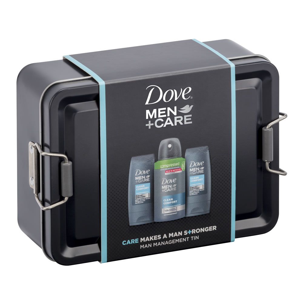 Dove Men +Care Mini Tin Gift Set Image 2