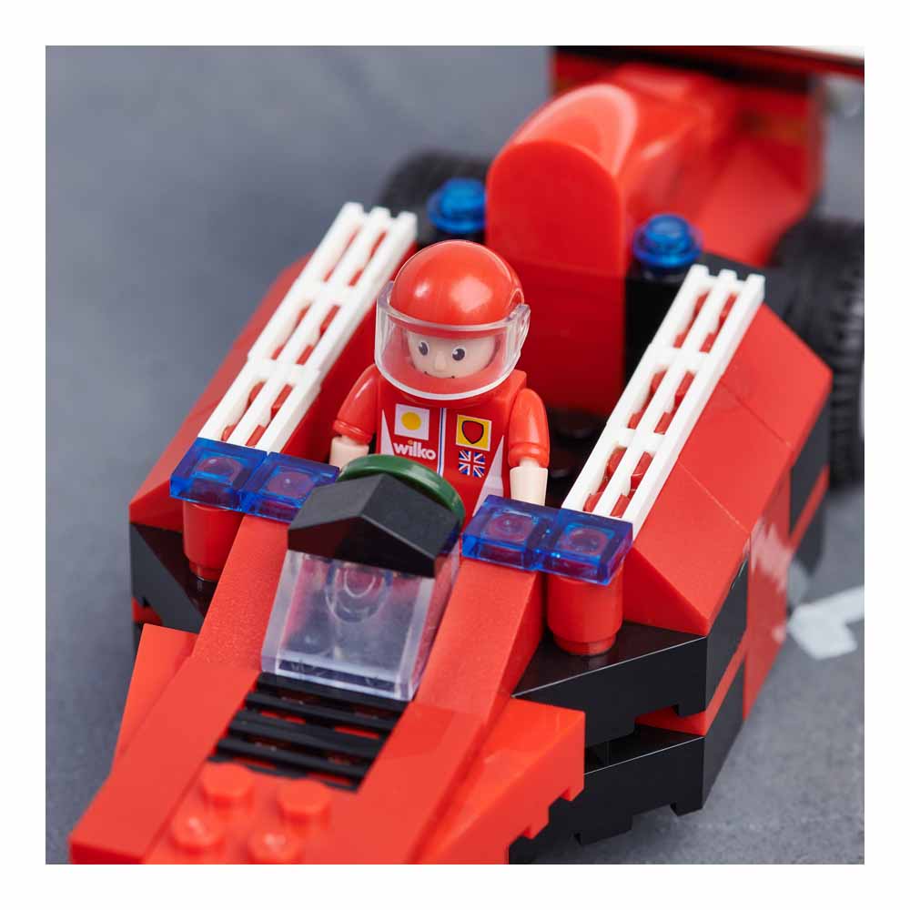 Single Wilko Blox Medium Racing Car in Assorted styles Image 6