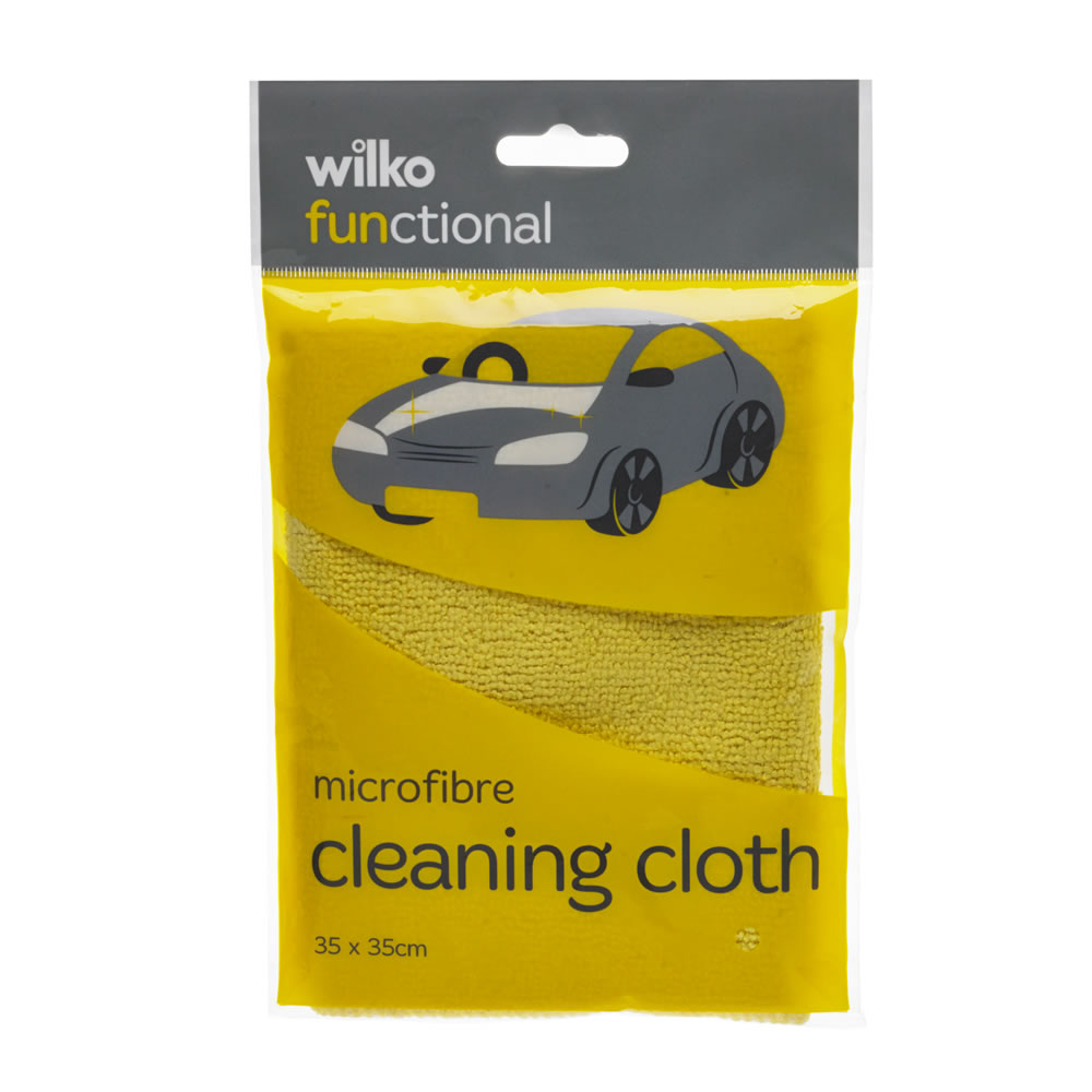 Wilko Functional Microfibre Cleaning Cloth Image