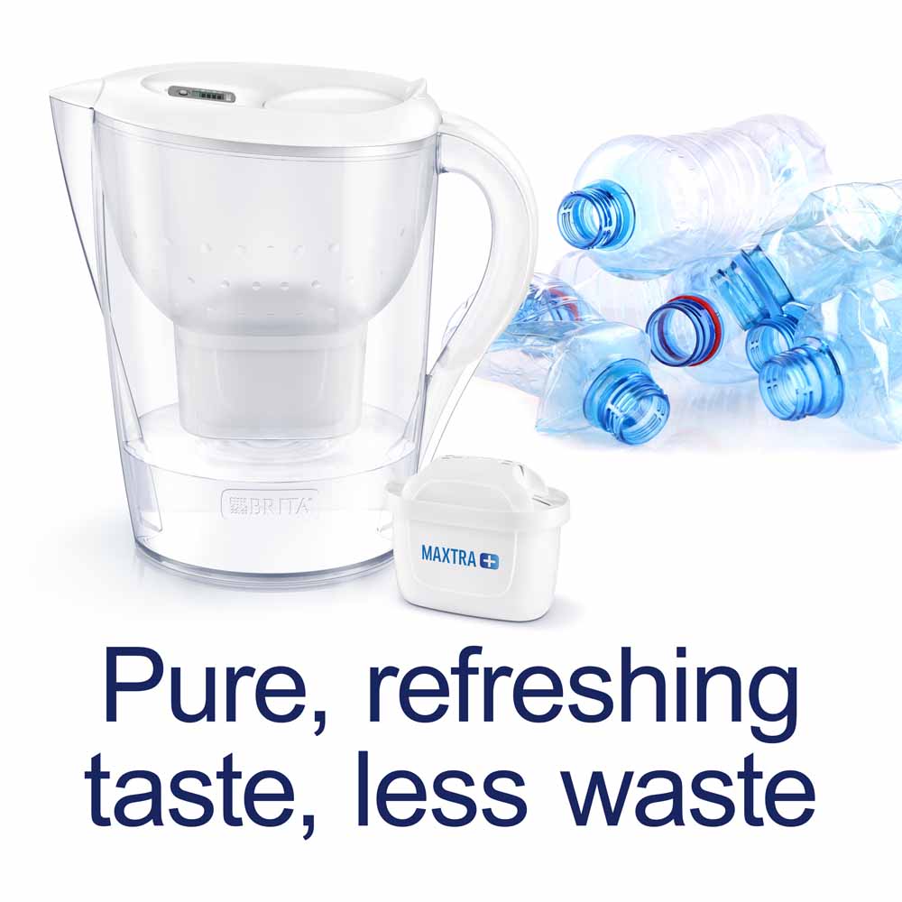 Brita weiÃƒŸ Marella XL Water Filter Jug Maxtra Size White 