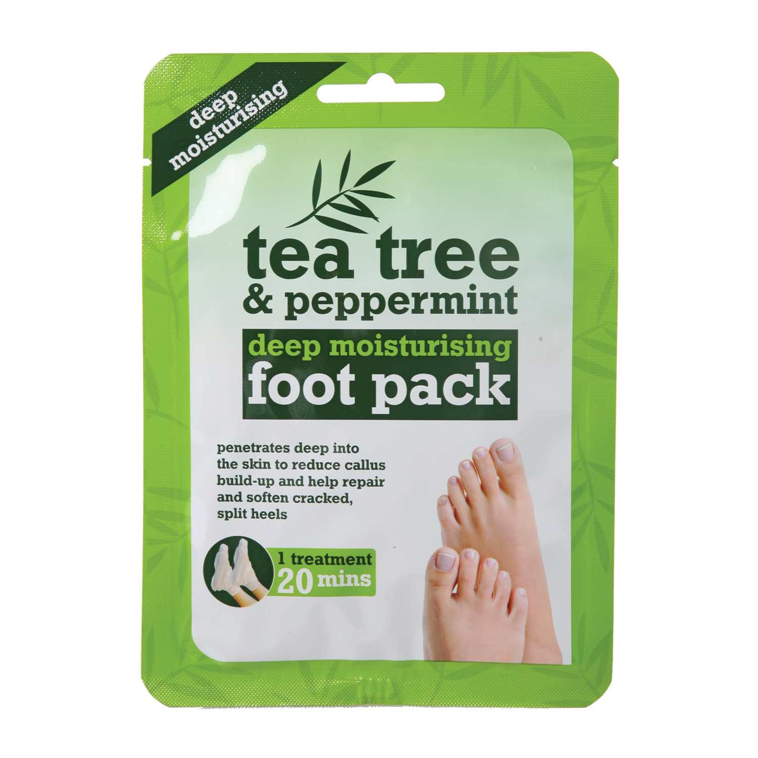 Tea Tree and Peppermint Deep Moisturising Foot Pack Image