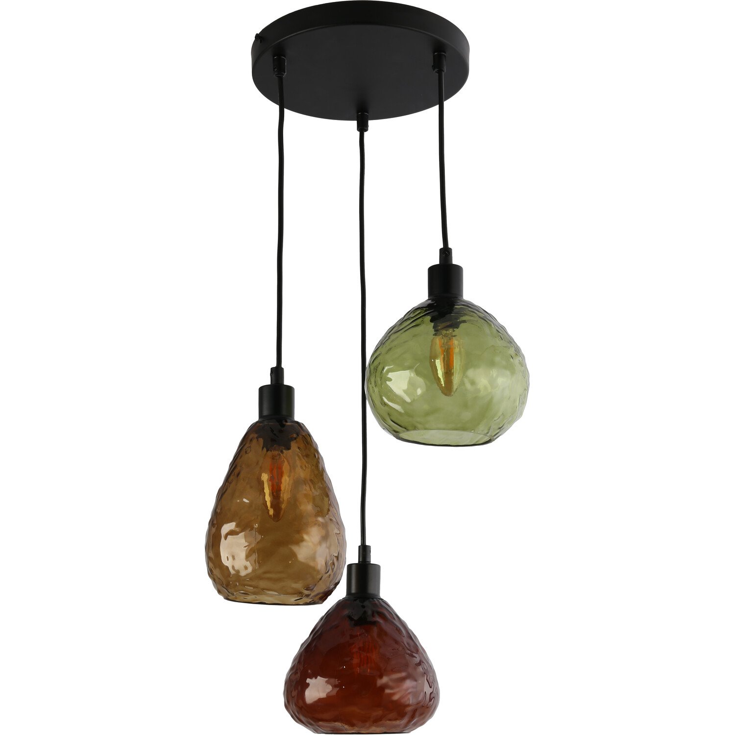 Asher 3 Light Electrical Fitting Image 3