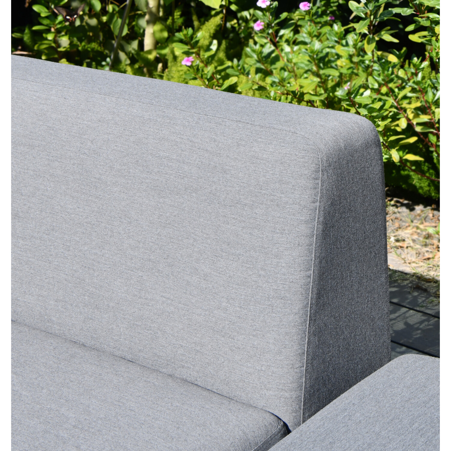 Malay Deluxe Cadiz 4 Seater Grey Sofa Lounge Set Image 7