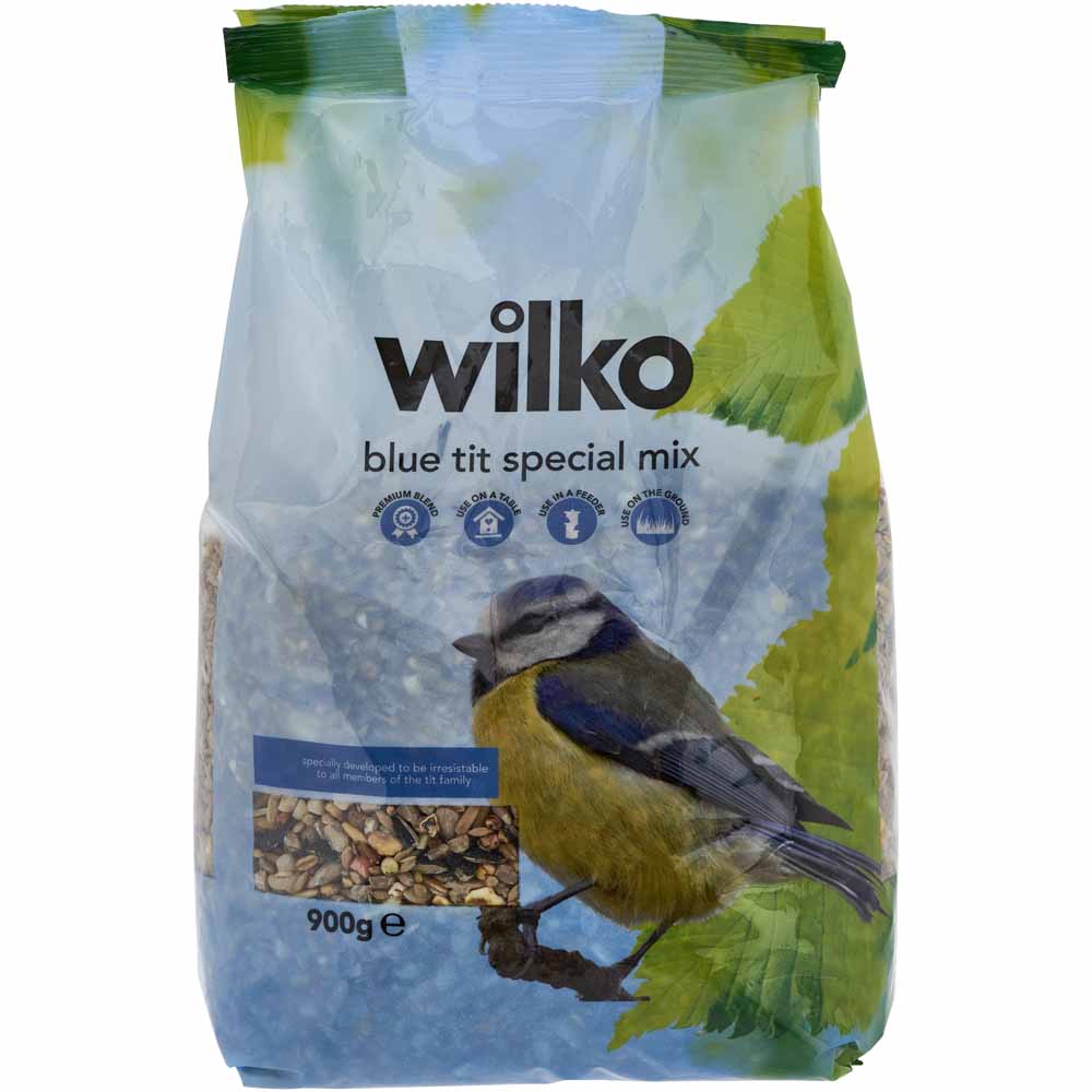 Wilko Wild Bird Blue Tit Special Seed Mix 900g Image 1