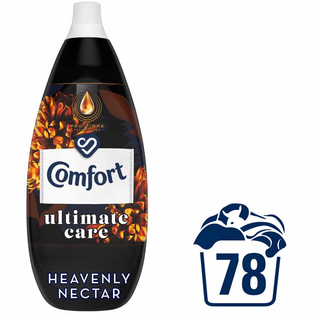 Comfort Ultimate Care Heavenly Nectar Fabric Conditioner 78 Washes Case of 6 x 1.178L Image 3