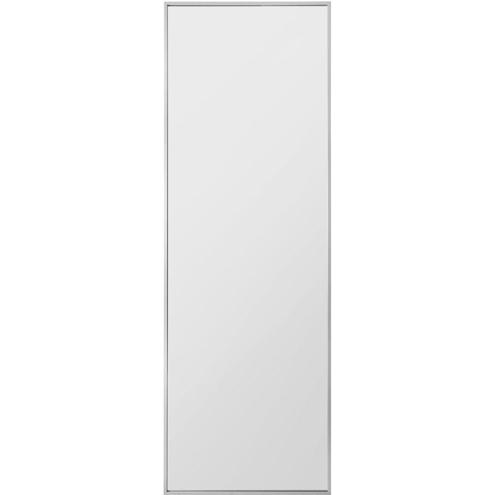 Silver Aluminium Cheval Mirror 170 x 58cm Image 3
