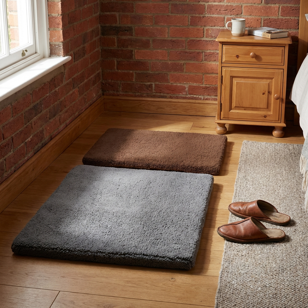 Single Clever Paws Fleece Memory Foam Soft Dog Bed in Assorted styles Image 9