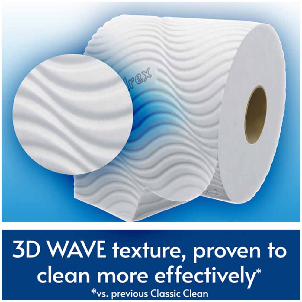 Andrex Classic Clean Toilet Tissue 4 Rolls 2 Ply Image 3