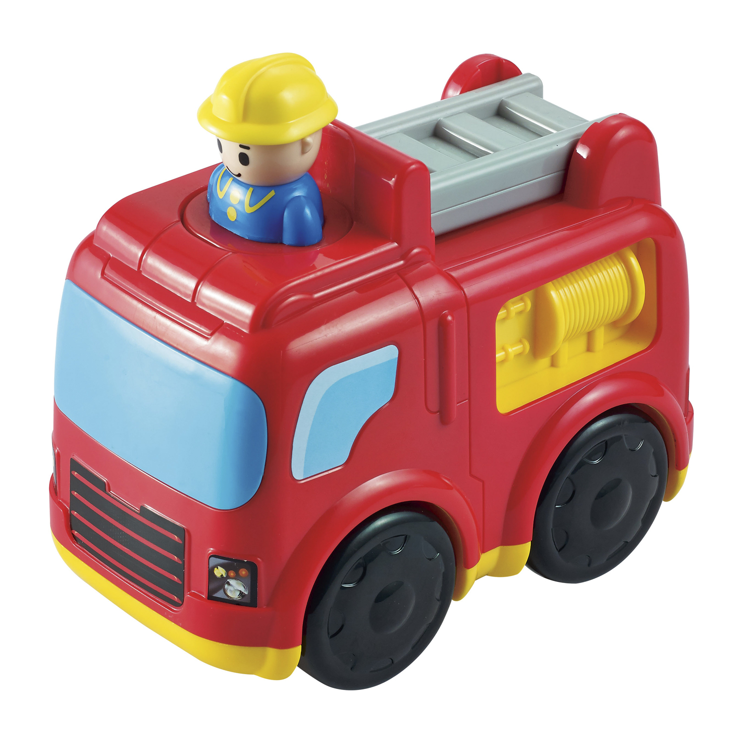 Infunbebe Press N Go Police Fire Engine Assortment Image 4