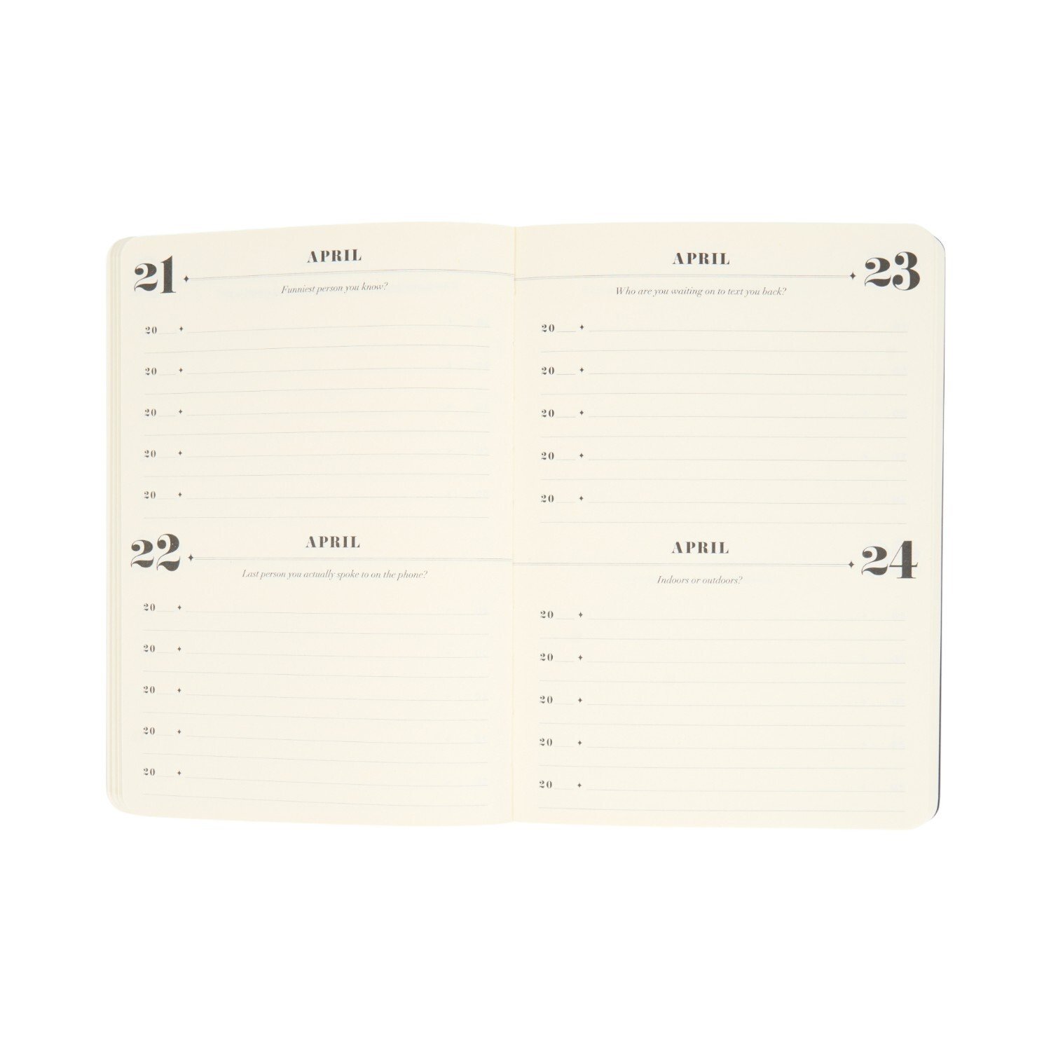 A 5 Year Question A Day Memory Journal - Black Image 2