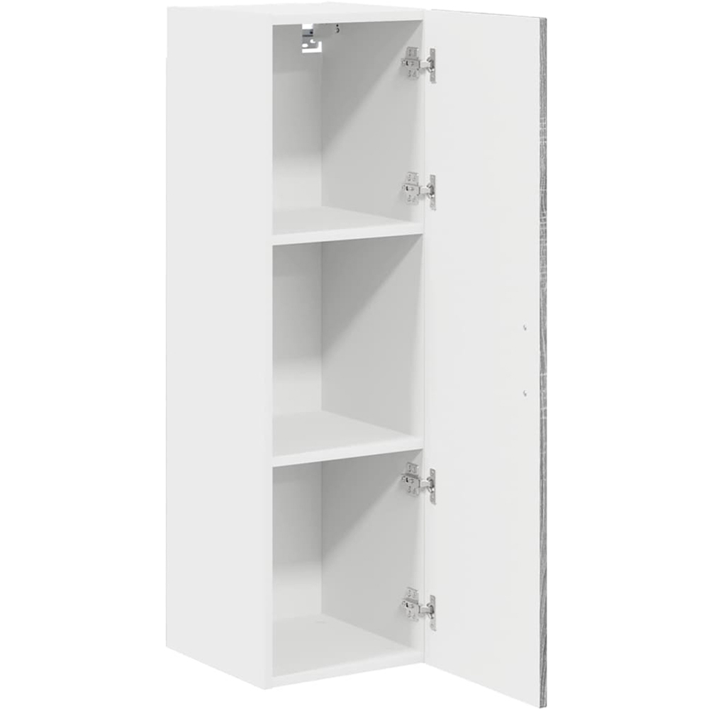 vidaXL Single Door Grey Sonoma Kitchen Wall Cabinet Image 5