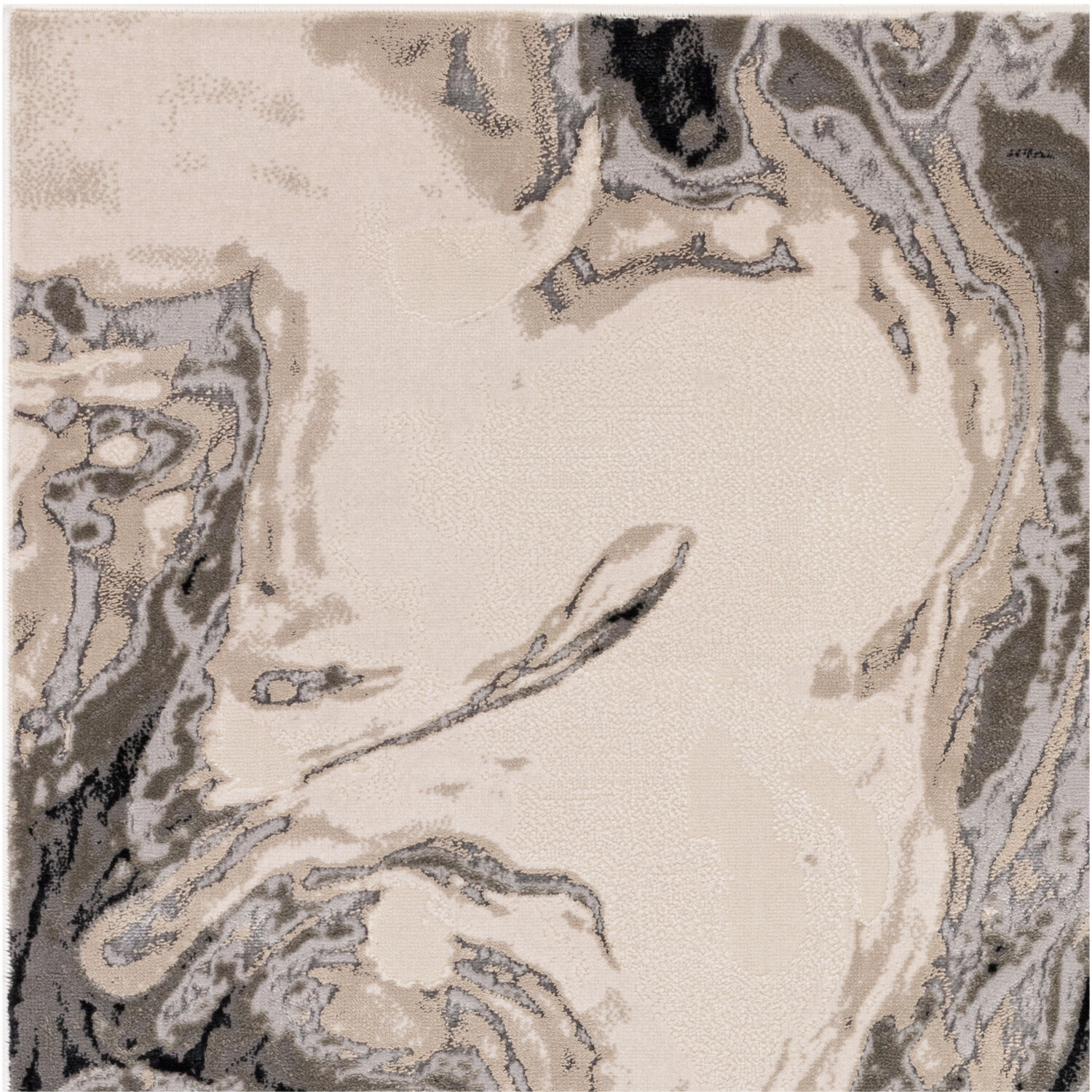 Dark Grey Ocean Mist Rug 230 x 66cm Image 3