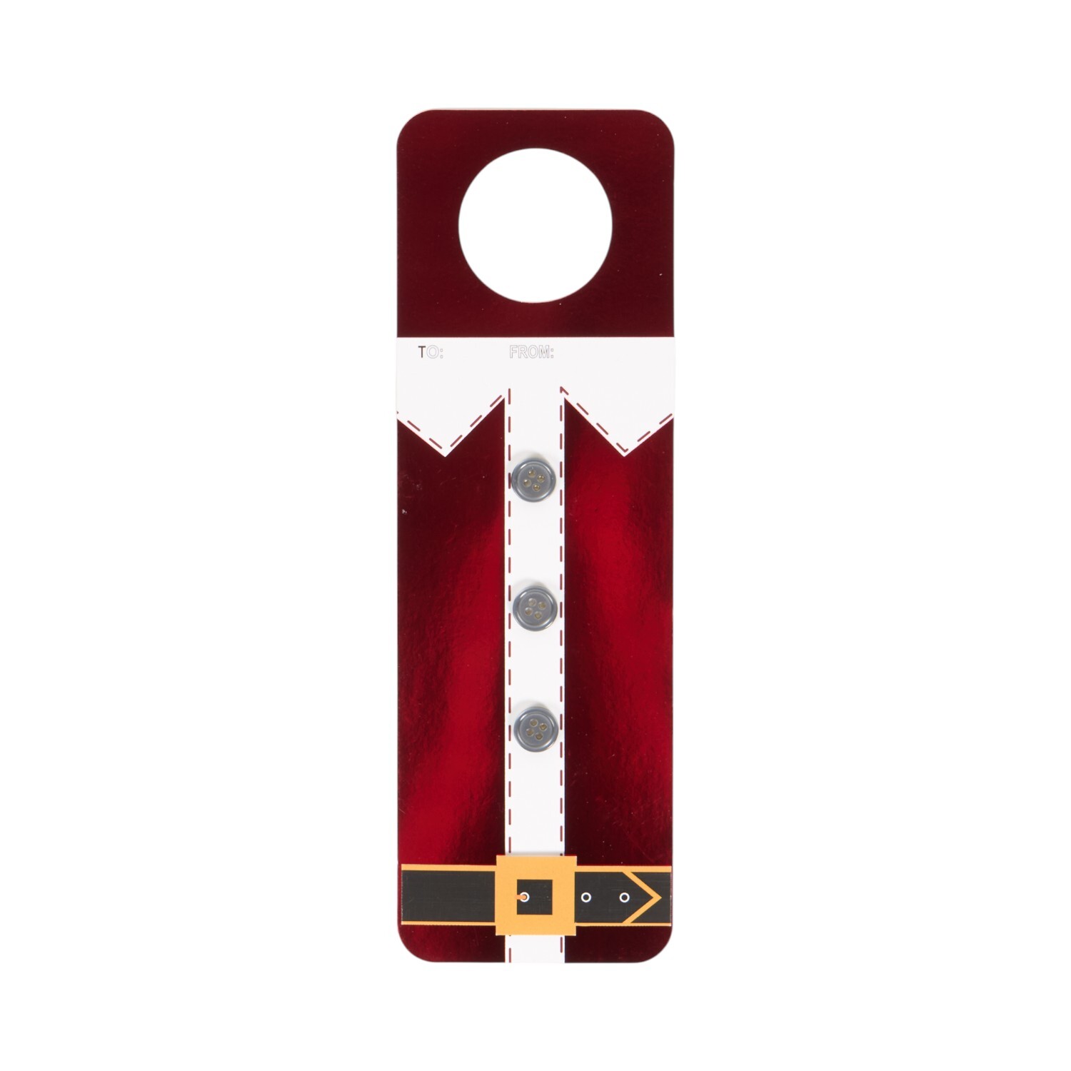 Set of 4 Wine Bottle Gift Tags Image 3