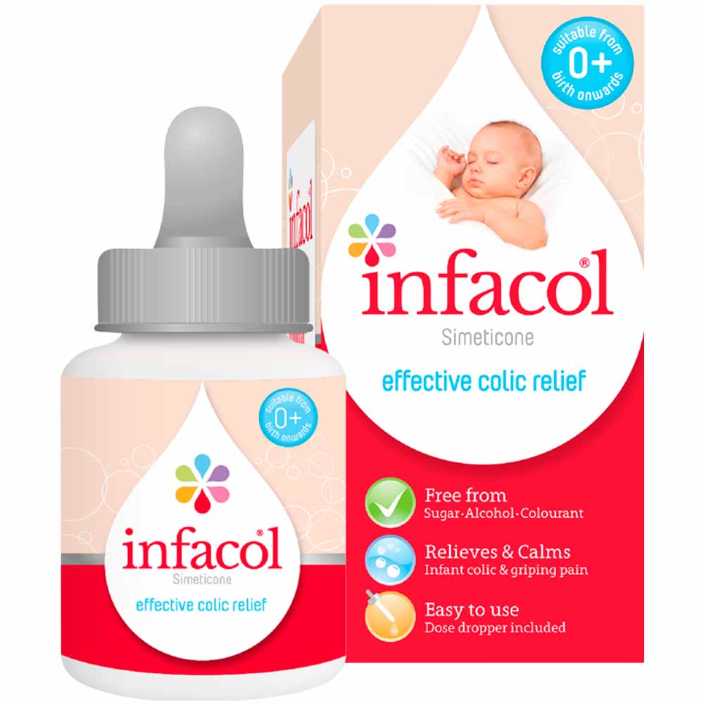 Infacol Colic and Griping Pain Relief Oral Suspension Drops 55ml Image 2
