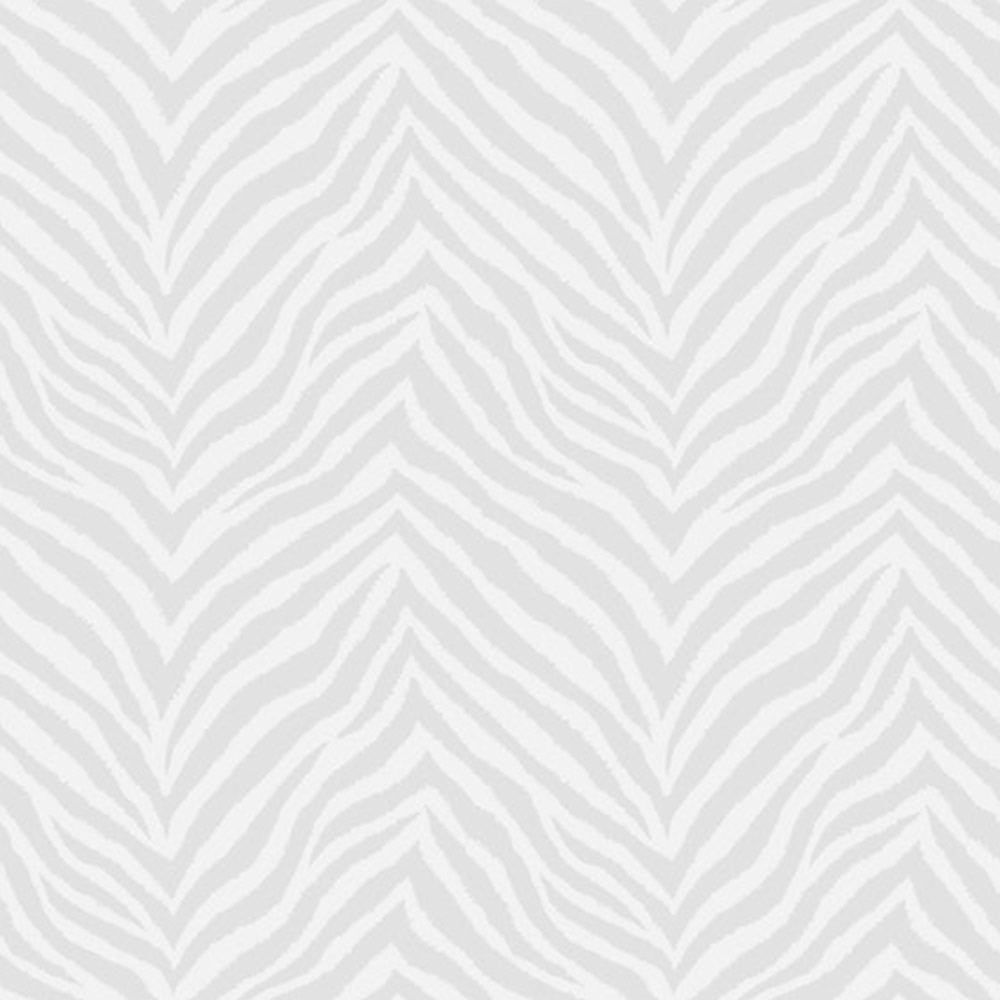 Bobbi Beck Eco Luxury Zebra Print Grey Wallpaper Image 1