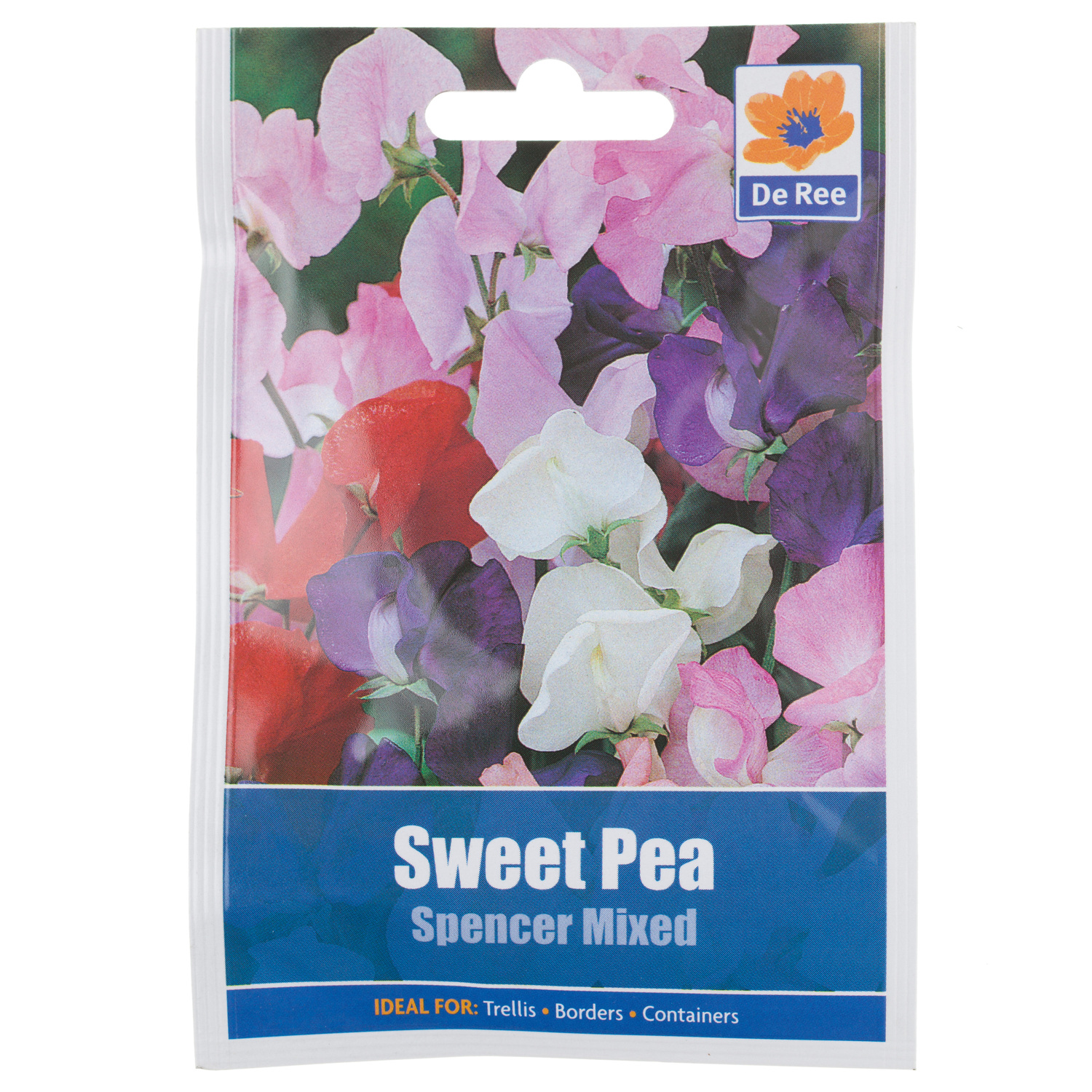 Sweet Pea Spencer Mixed Seed Packet Image