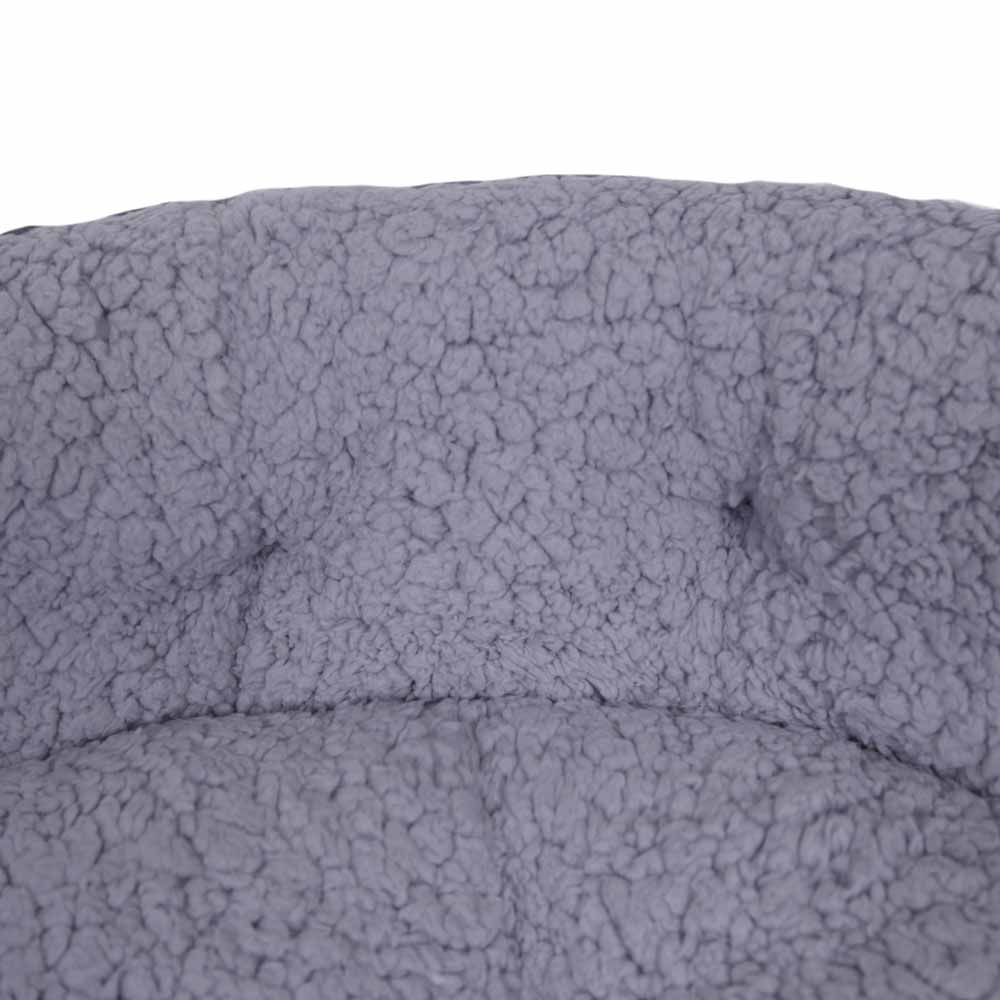 Single Rosewood Large Plush Pet Bed in Assorted styles Image 4