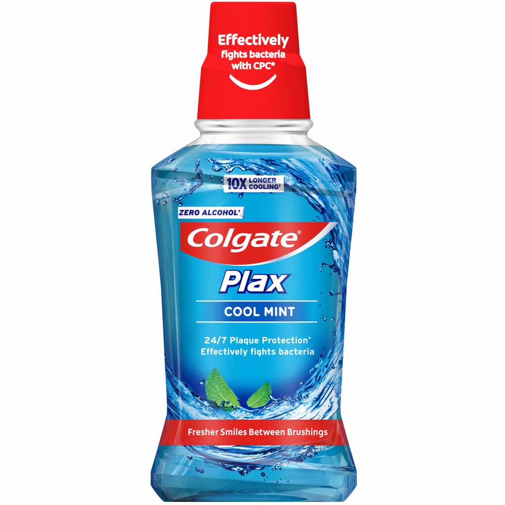 Colgate Plax Mouthrinse Cool Mint 250ml   Image 1