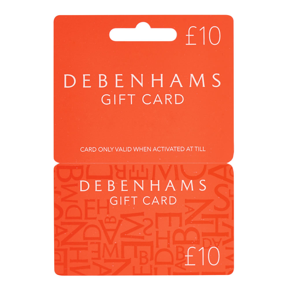 Debenhams �10 Gift Card Image