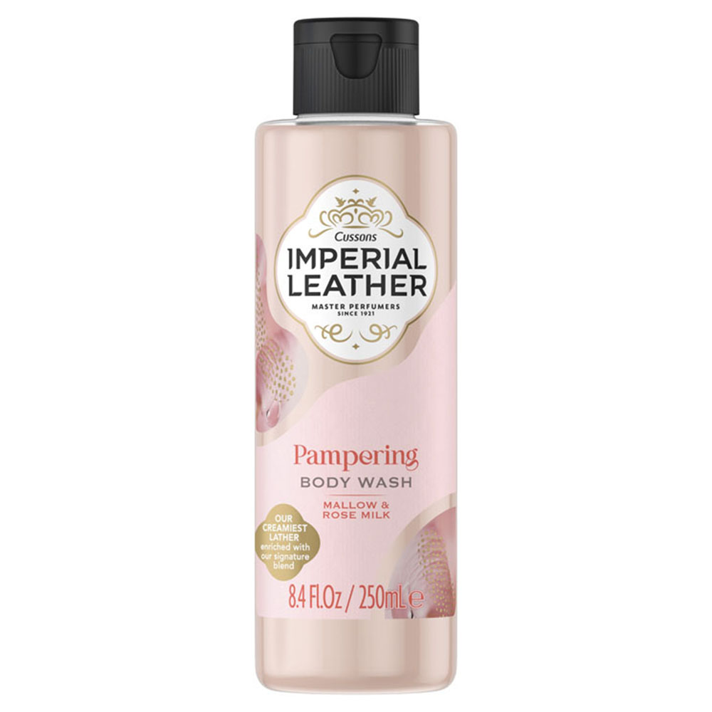 Imperial Leather Pampering Mallow and Rose Milk Body Wash Case of 6 x 250ml Image 2