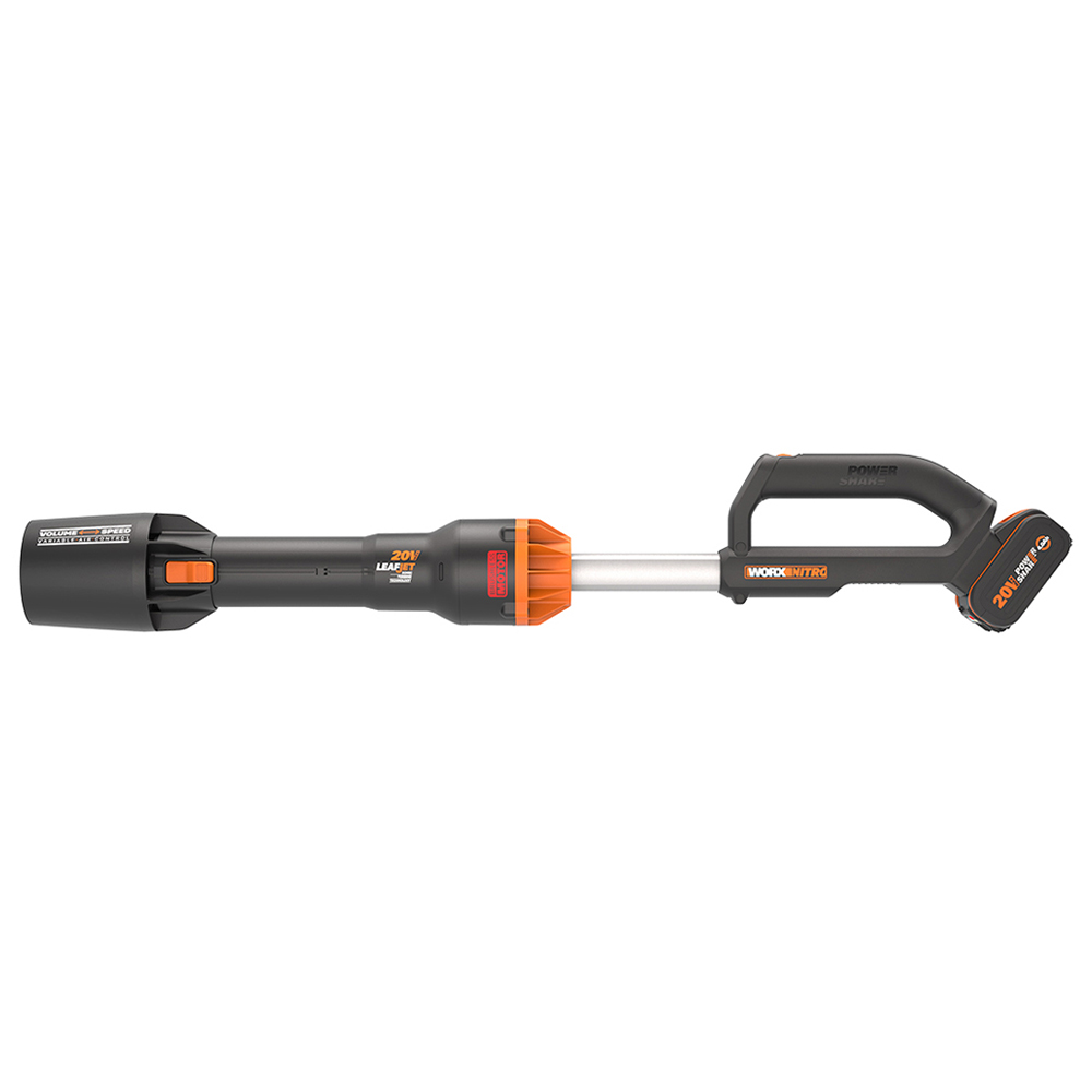 Worx LeafJet WG543E 20V Cordless Leaf Blower with 4.0Ah Battery and Charger Image 3