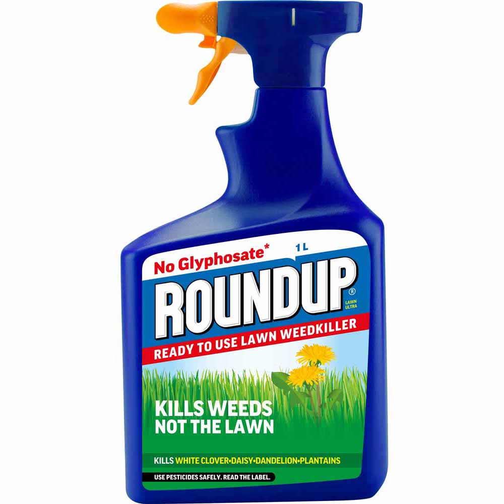 Roundup For Lawns Weedkiller 1L Image 1