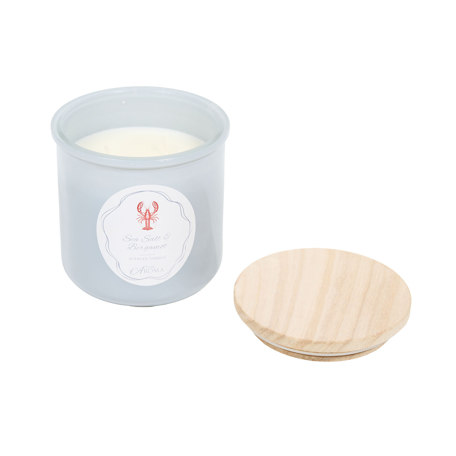 Sea Salt and Bergamot Candle Image 3