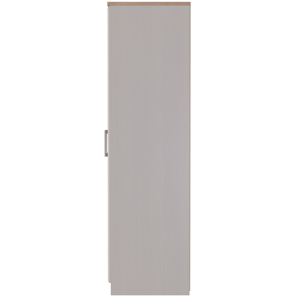 Crowndale Kent Ready Assembled 2 Door Kashmir Ash and Modern Oak Wardrobe Image 3