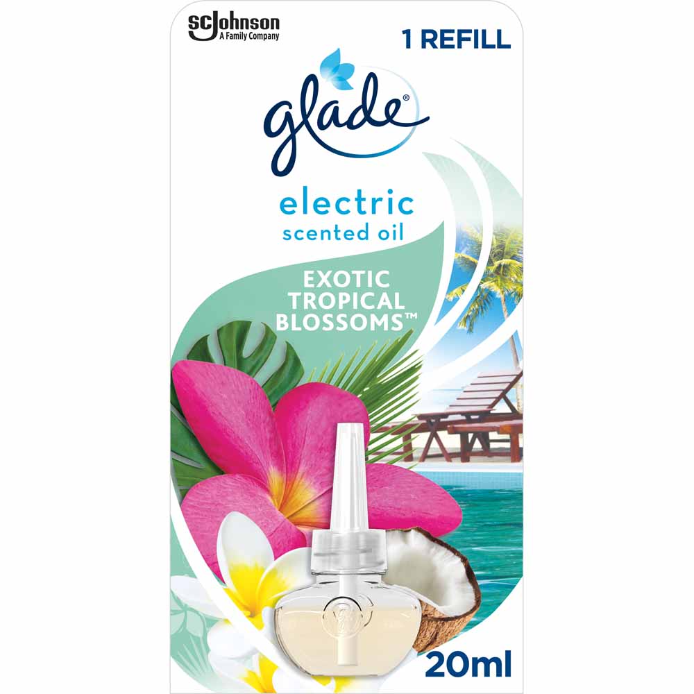 Glade Electric Refill Tropical Blossoms Scented Oil Plugin 20ml Image 1