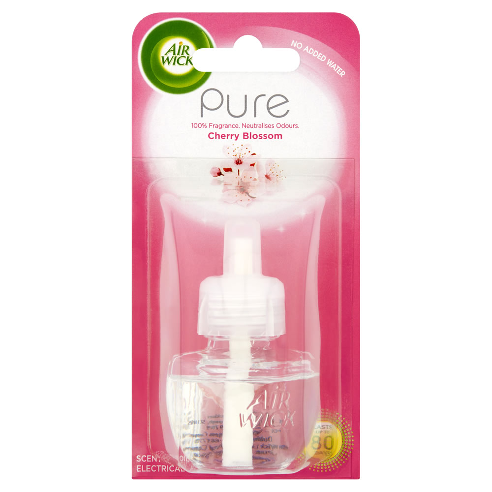 Air Wick Pure Cherry Blossom Air Freshener Refill 19ml Image