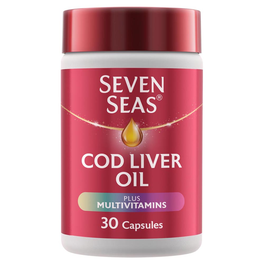 Seven Seas Cod Liver Oil Plus Multivitamins 30 Capsules Image 1