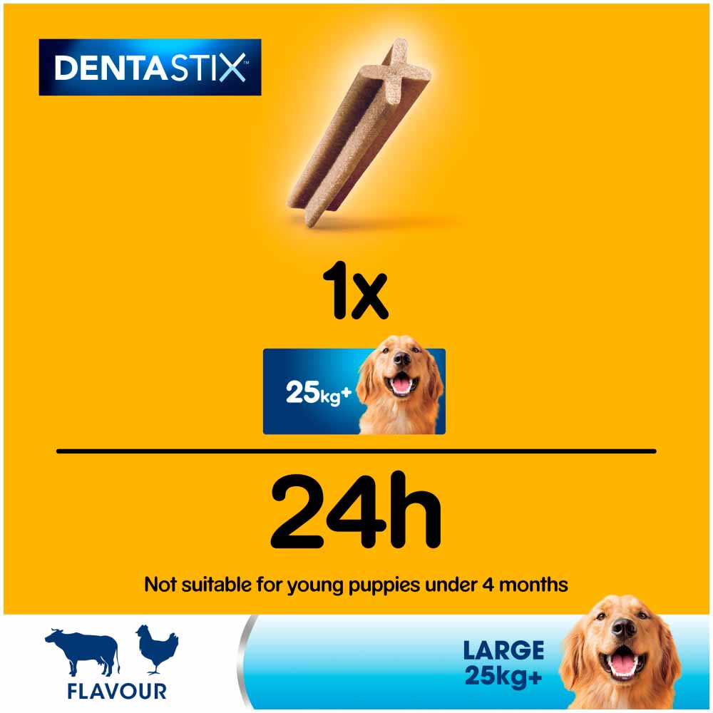 Pedigree Dentastix Daily Adult Large Dog Treats 42 Pack 1.62kg Image 7