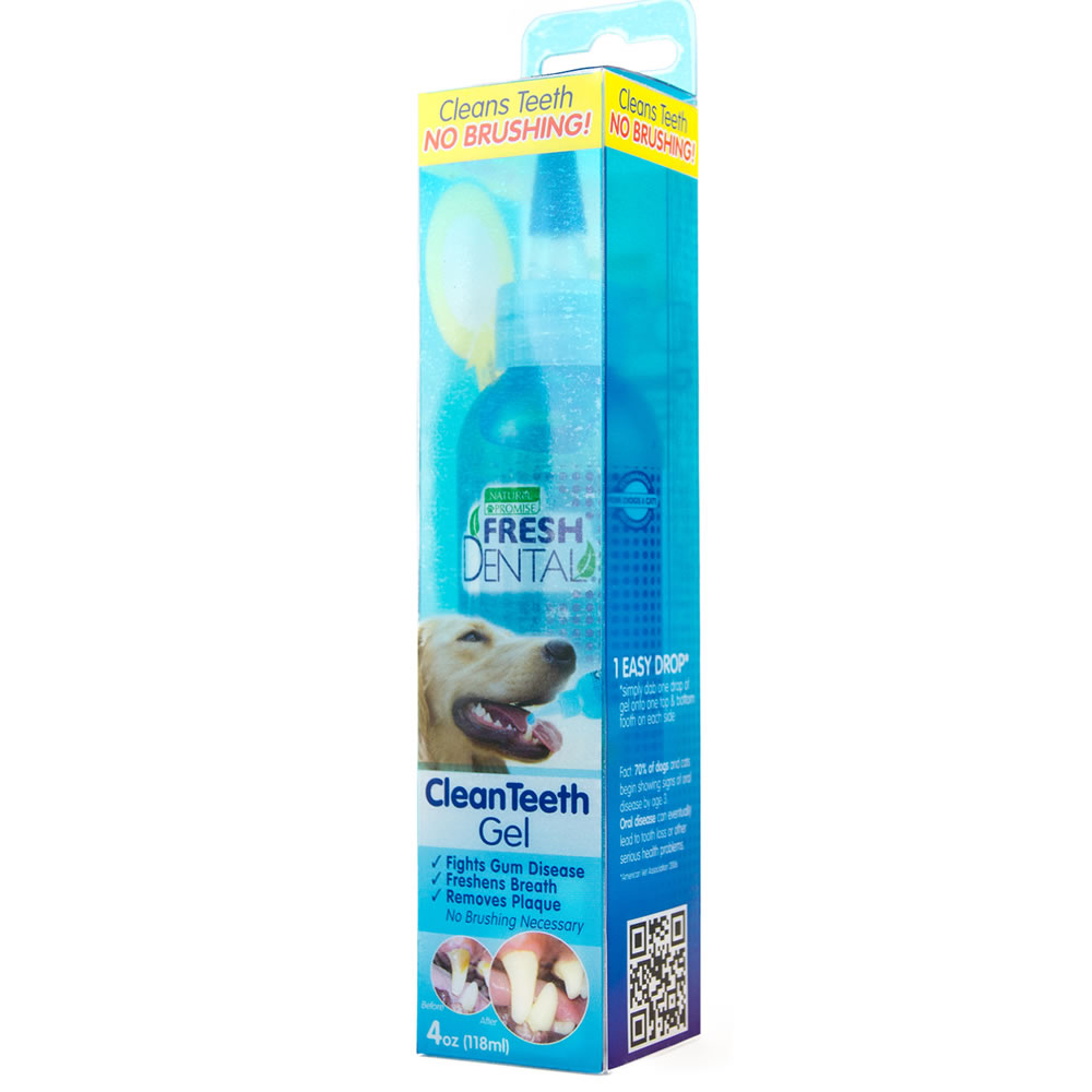 Naturel Promise Fresh Dental Clean Teeth Gel for  Cats and Dogs 118ml Image 1