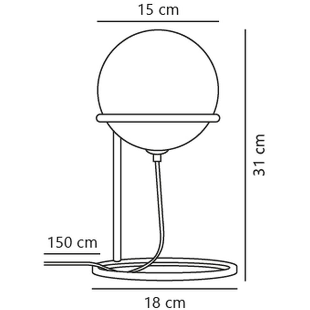 Nordlux Wilson Black Table Lamp Image 8