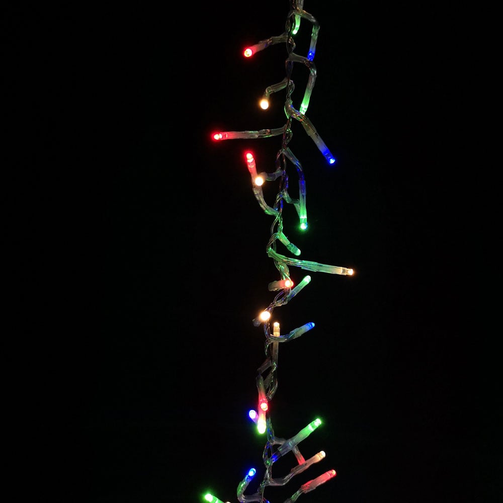 Premier ClusterBrights 960 Multicolour LED Christmas Cluster Light 12.4m Image 3